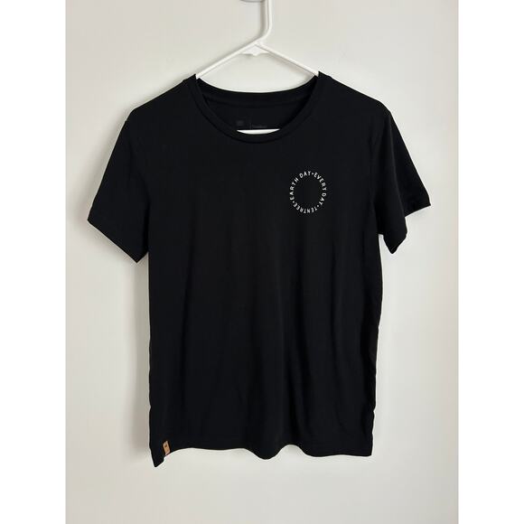 TenTree "Earth Day is Everyday" Black Tee - Size Small - Picture 2 of 5